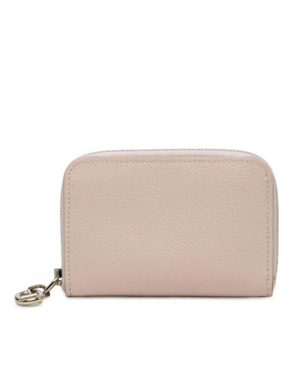 Hermes Zipengo Chaine D'ancre Mauve Pale Coin Purse Silver Bague Rain
